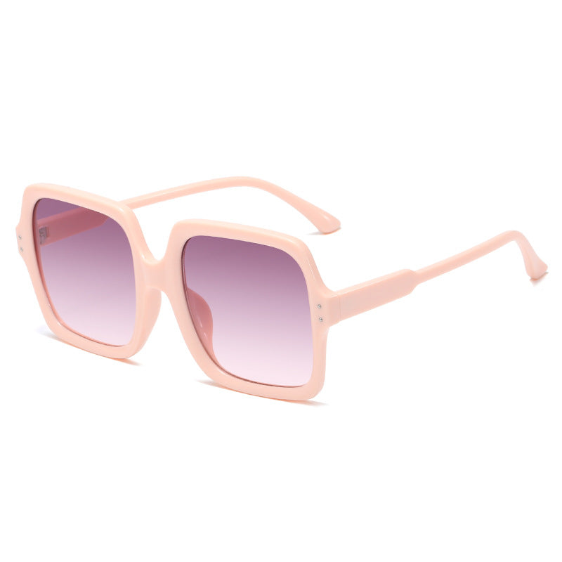 Damen modische oversized Sonnenbrille mit modernem Design Brehn