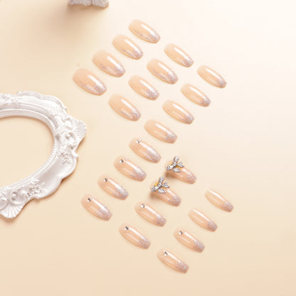 Glitzernde Press-On Nail Tips Brehn