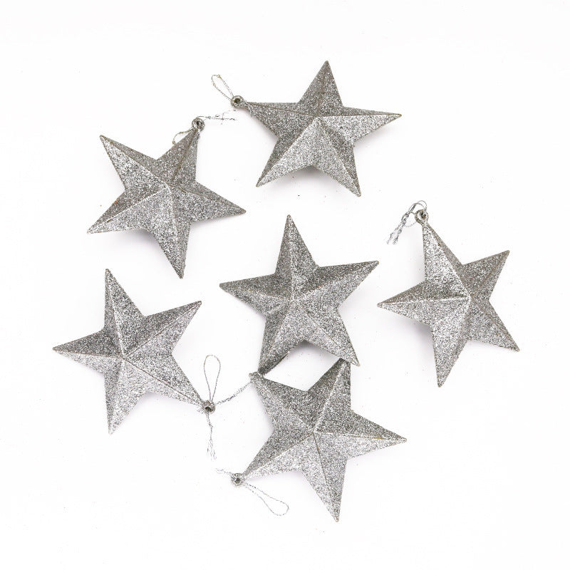 Glitter Stern Ornamente Brehn