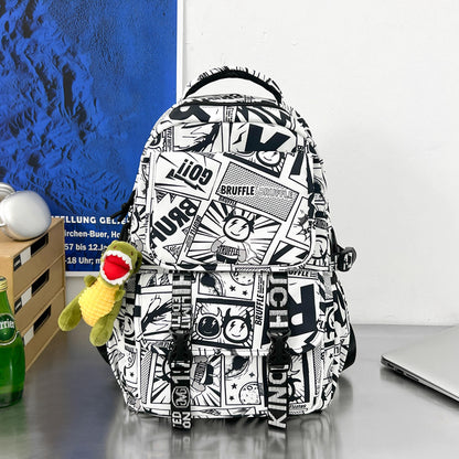 Urban Graphic Print Rucksack Brehn