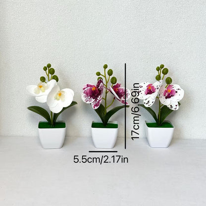 Dekorative künstliche Orchideen-Tischdekoration für die Wohnkultur