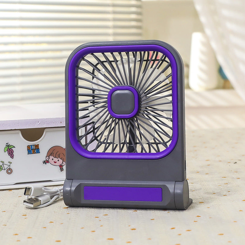 Damen Tragbarer Tischventilator mit USB-Anschluss und flexibler Neigungsfunktion Brehn