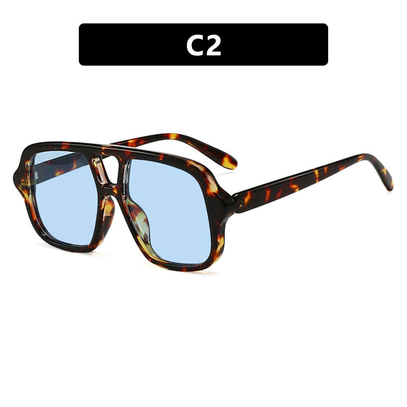 Damen stilvolle oversized Sonnenbrille im schlichten Design Brehn