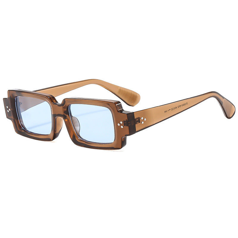 Fette rechteckige Rahmenbrille Brehn