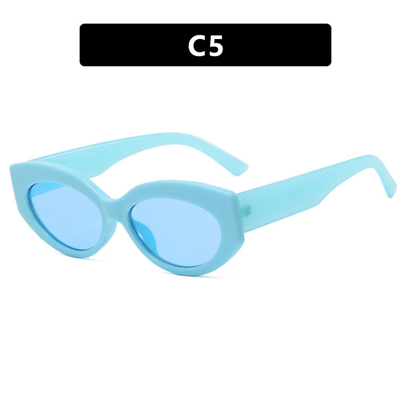 Damen Cat-Eye Sonnenbrille im stilvollen Kunststoffdesign Brehn