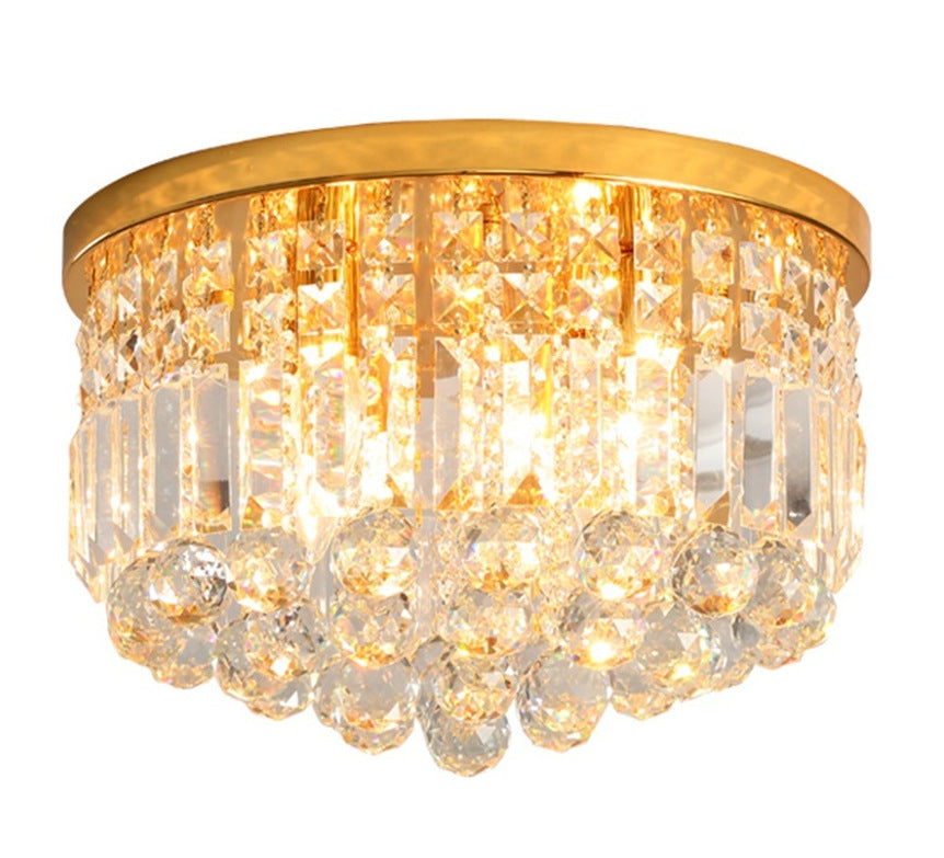 Kristall Flush Mount Deckenleuchte