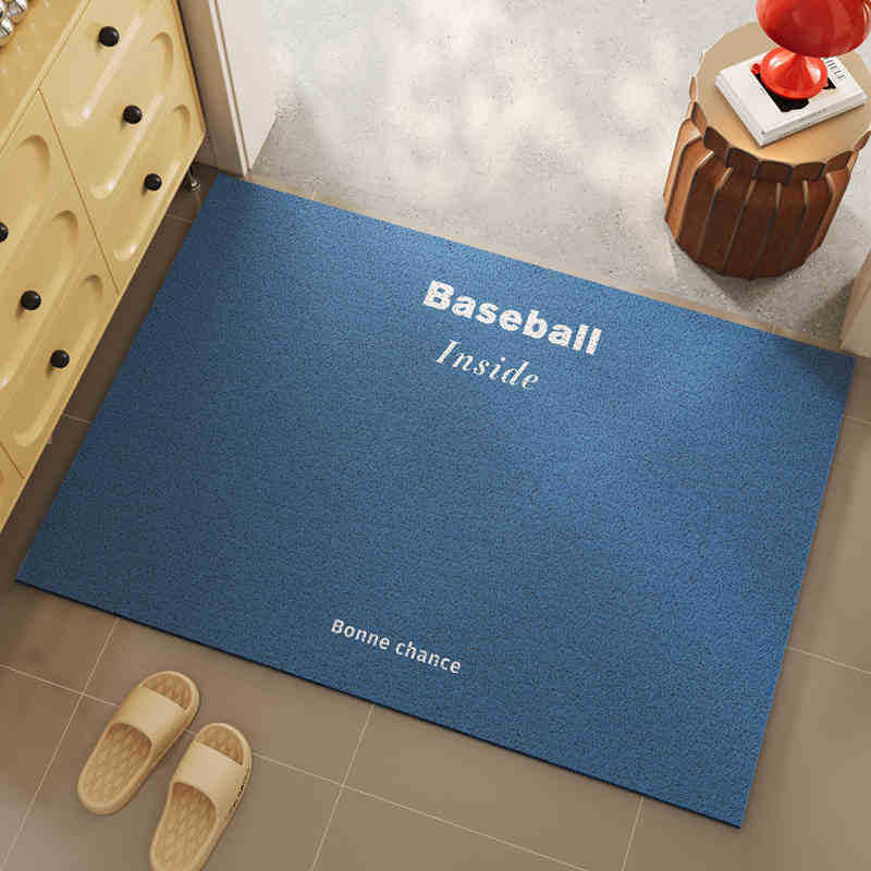 Indoor-Baseball-Themen Begrüßungsmatte
