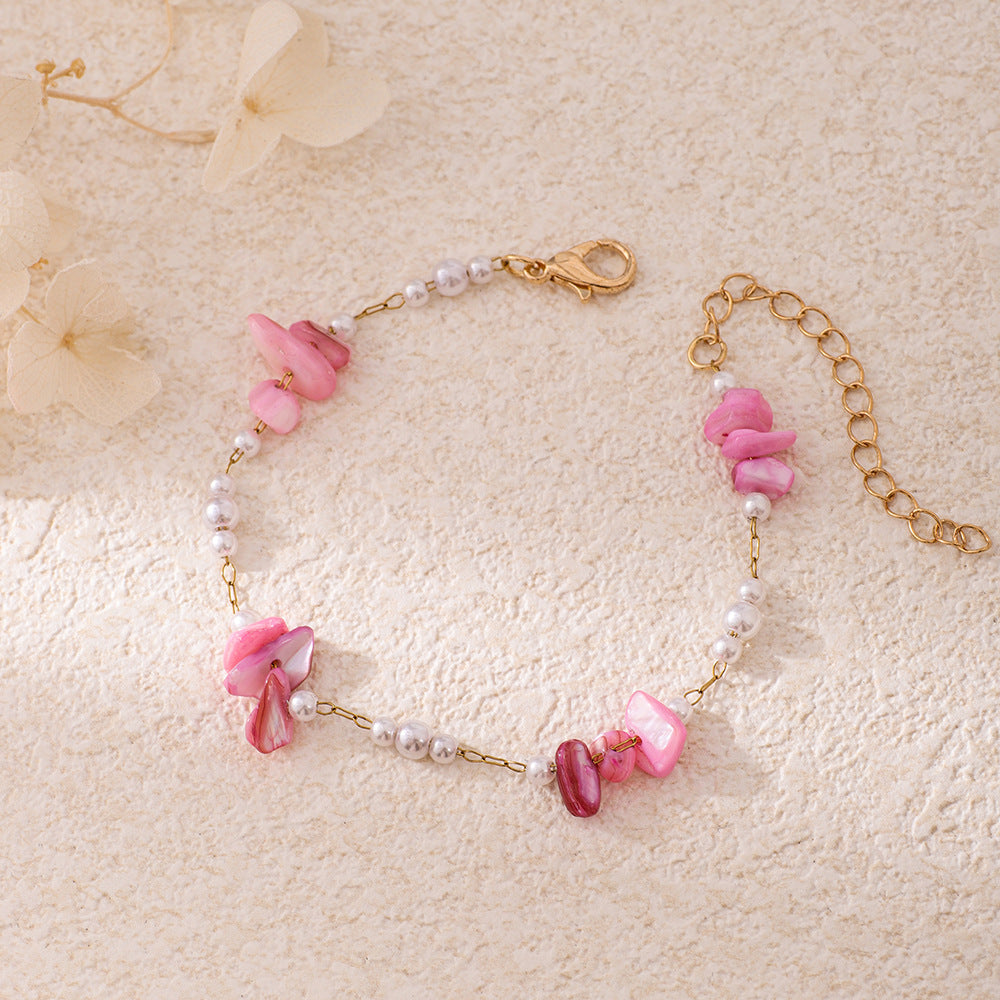 Chic Perlen- und Edelsteinarmband Brehn