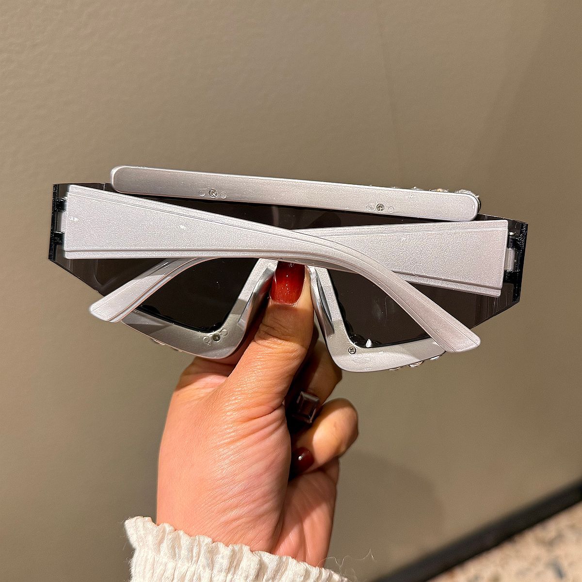 Damen Fashion-Schutzbrille mit glamourösen Kristallverzierungen Brehn