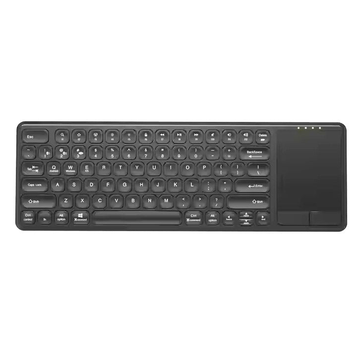 Ultraflache Bluetooth-Tastatur mit Integriertem Touchpad Brehn