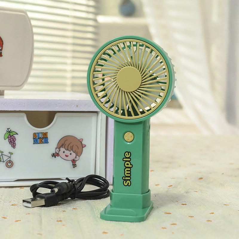 Damen Tragbarer Handventilator mit wiederaufladbarem USB-Anschluss und leichtgewichtiger Bauweise Brehn