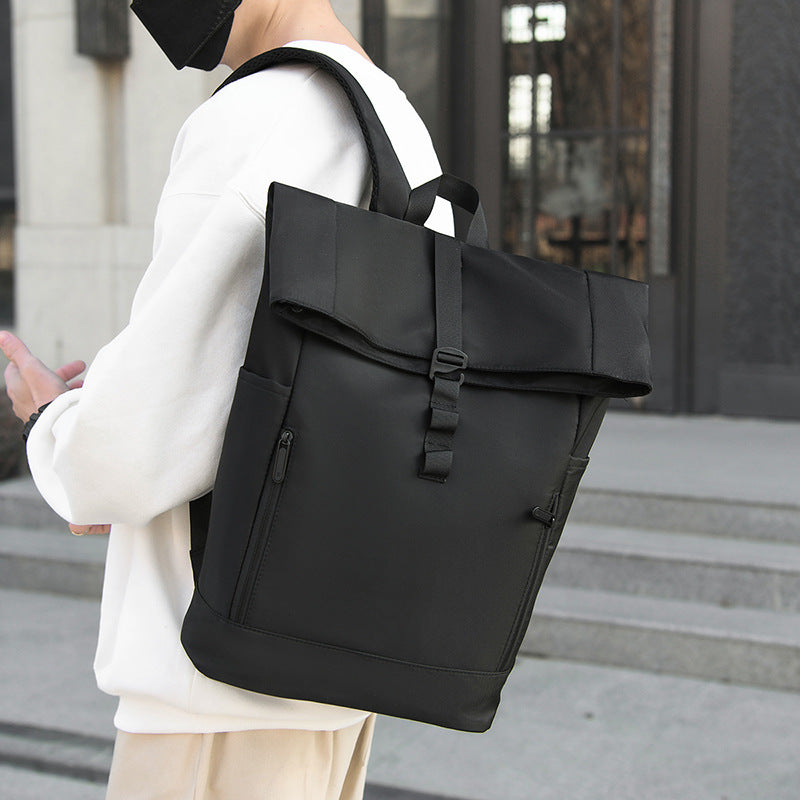 Moderner Roll-Top-Rucksack Brehn