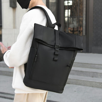 Moderner Roll-Top-Rucksack Brehn