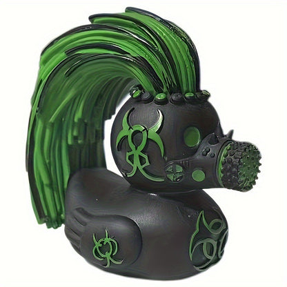 Deko Gummiente mit Mohawk Brehn