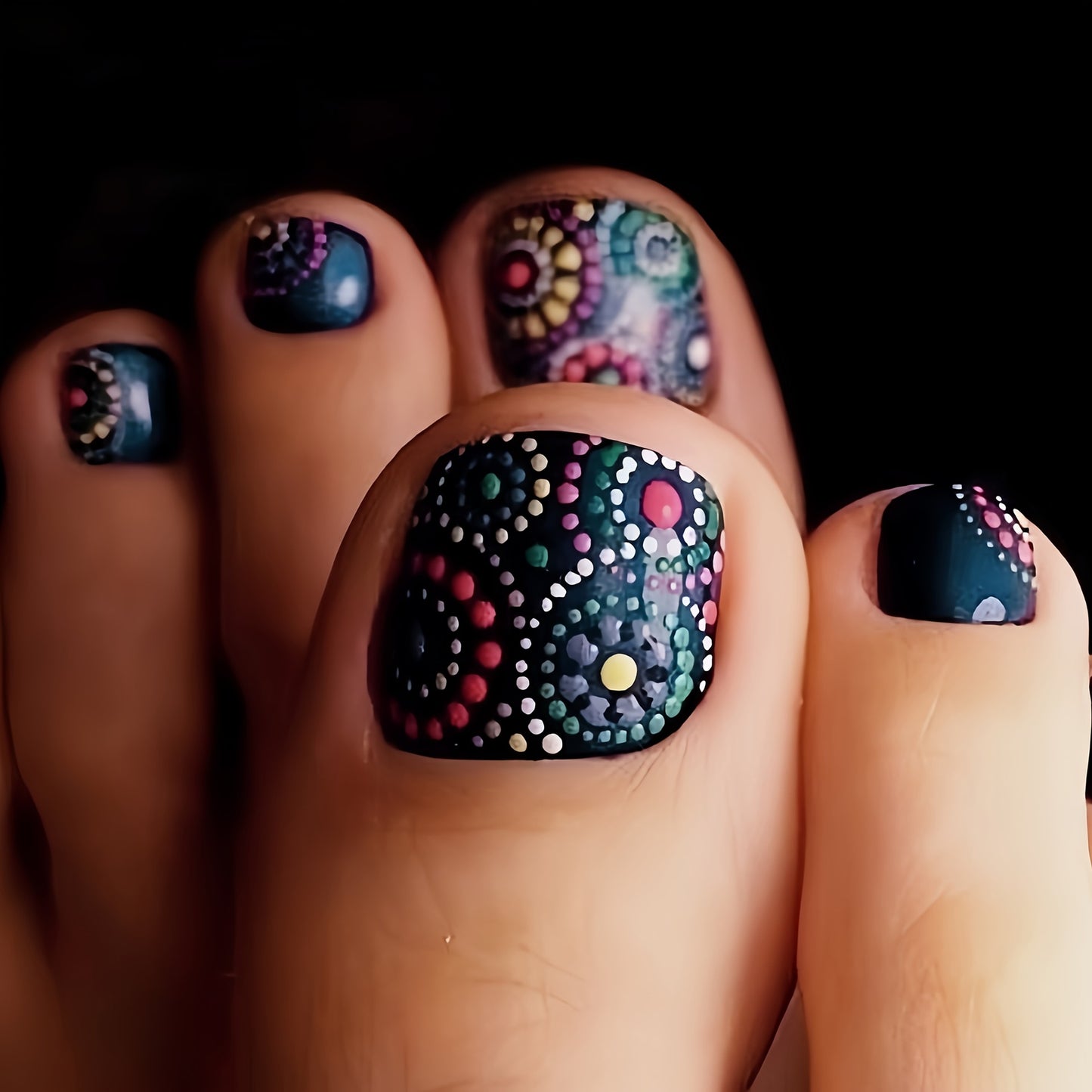Elegante Fußnagelkunst Brehn