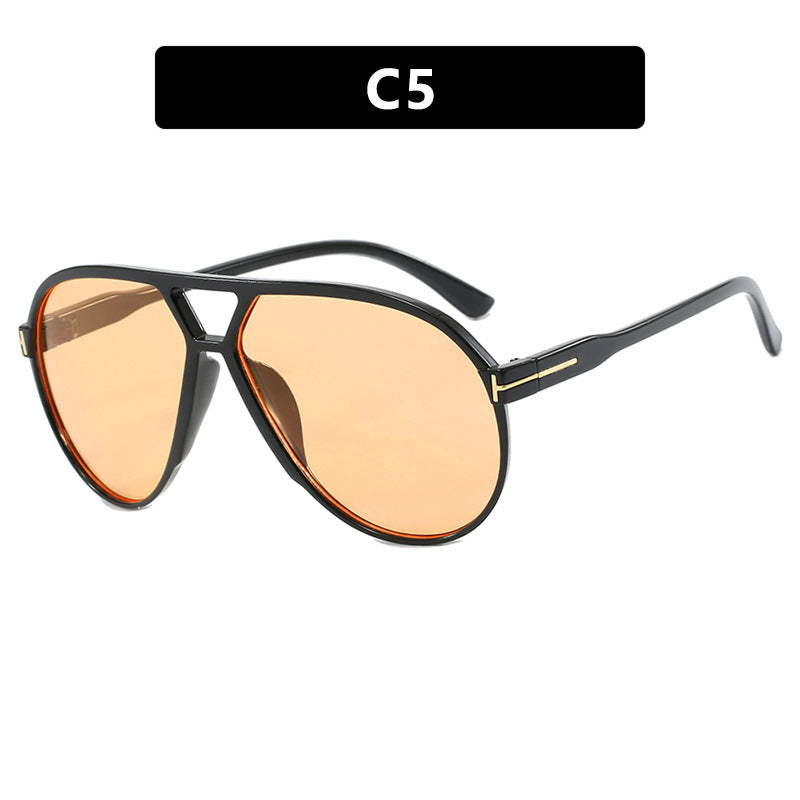 Damen stilvolle Pilotensonnenbrille mit elegantem Design und UV-Schutz Brehn