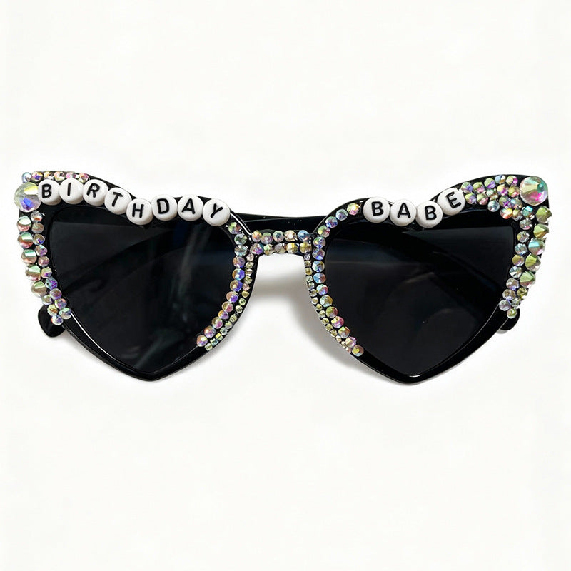Geburtstagsthema Herzförmige Sonnenbrille Brehn