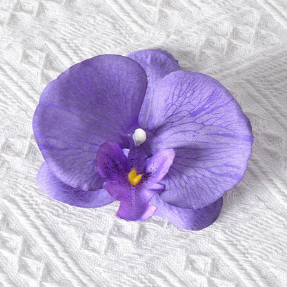 Elegante künstliche Orchideen-Haarspange