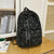 Stylischer Schnürung Schleife Rucksack
