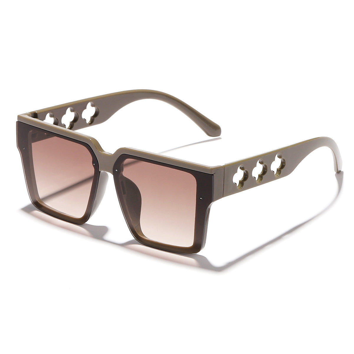 Damen modische quadratische Sonnenbrille mit einzigartigem Design Brehn