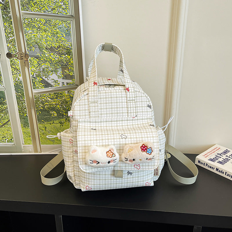 Adorable Plush Tier-Themen Rucksack