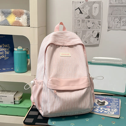 Stylische gestreifte Rucksack Brehn