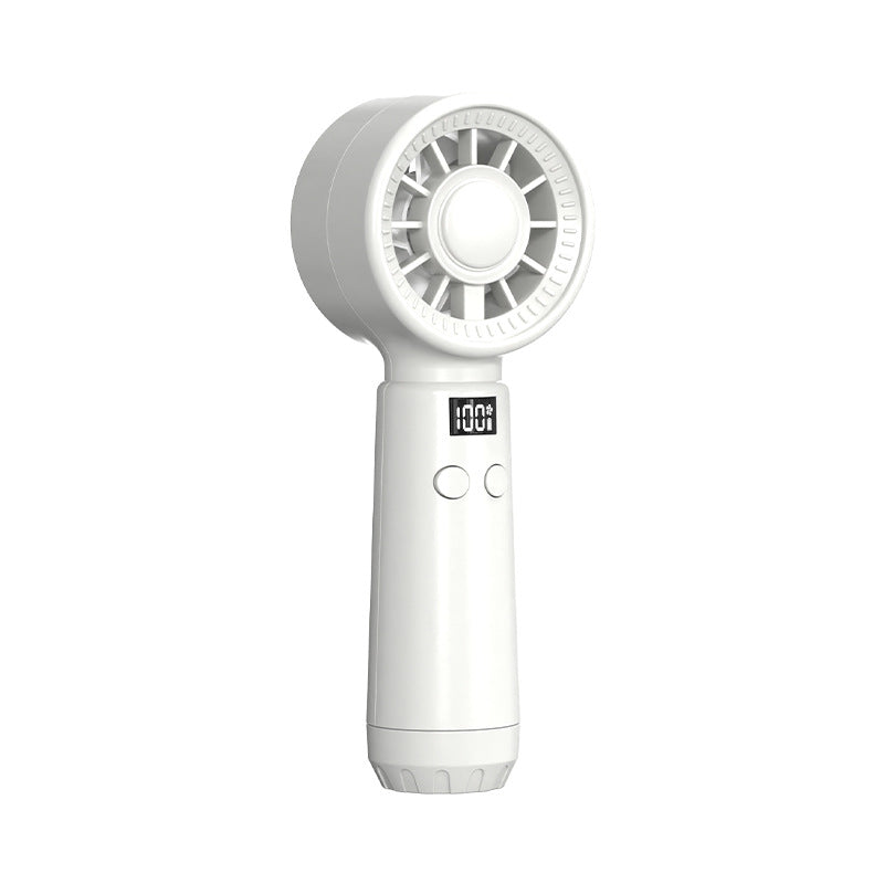 Unisex Tragbarer Handventilator mit digitaler Anzeige und mehreren Geschwindigkeitsstufen Brehn