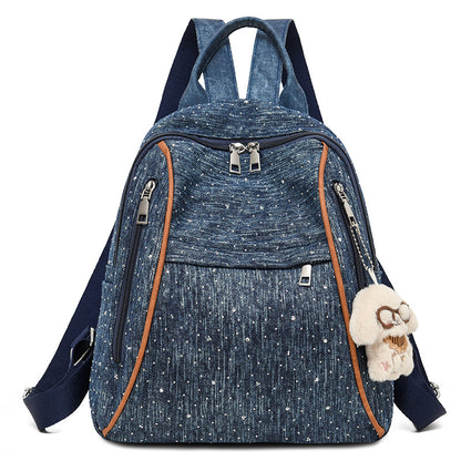 Casual Denim-Style Rucksack Brehn