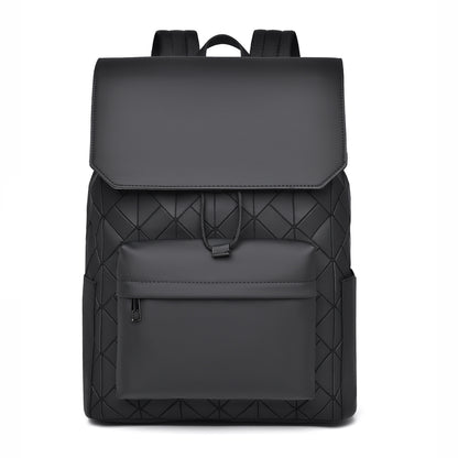 Stylischer geometrischer Muster-Rucksack Brehn