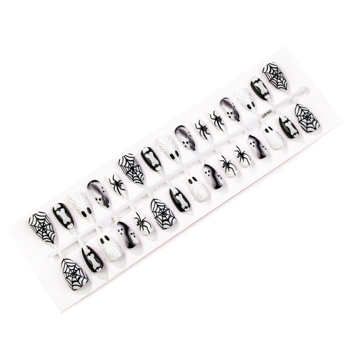 Gothic Halloween-Themen Press-On Nagelkunst Set