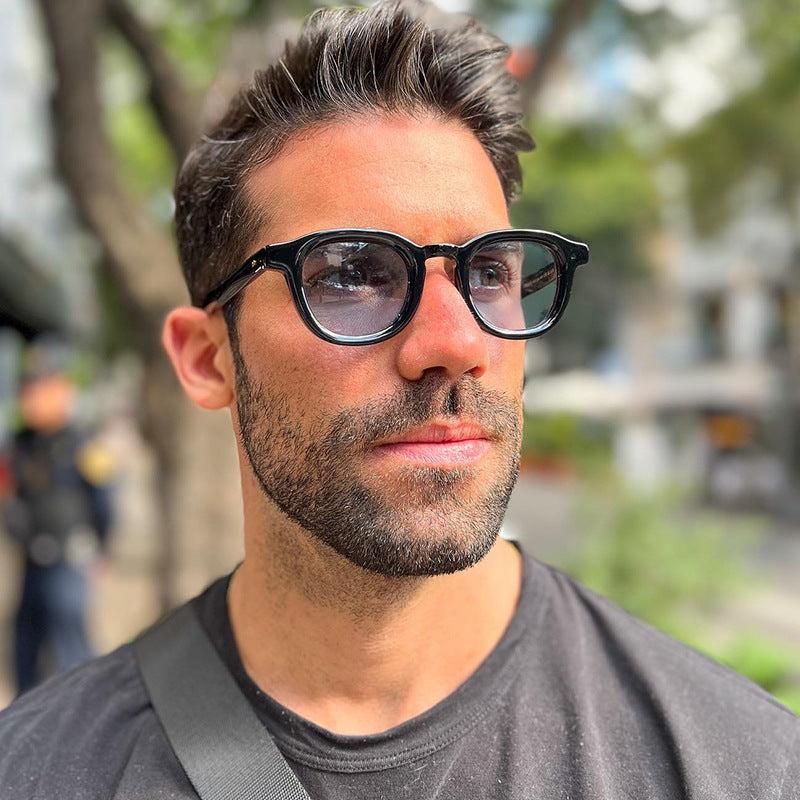 Damen Modische Sonnenbrille im eleganten, transparenten Design Brehn
