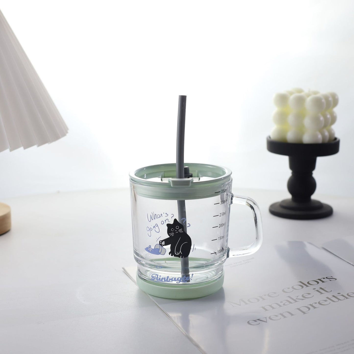 Damen kreativer Trinkbecher mit besonderem Motiv Brehn