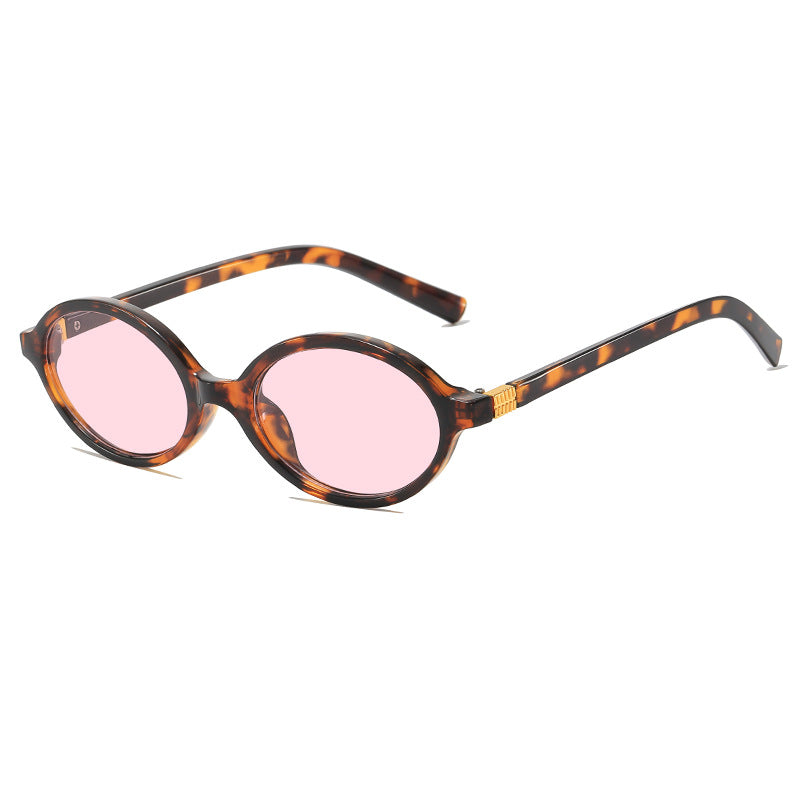 Vintage-inspirierte ovale Fassung Brille Brehn