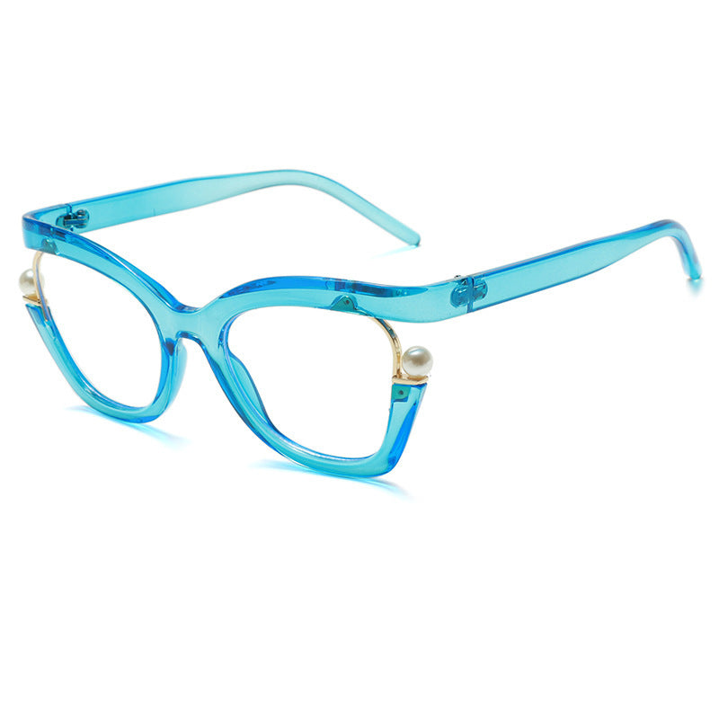 Damen Modische Sonnenbrille mit dezenten Perlendetails Brehn