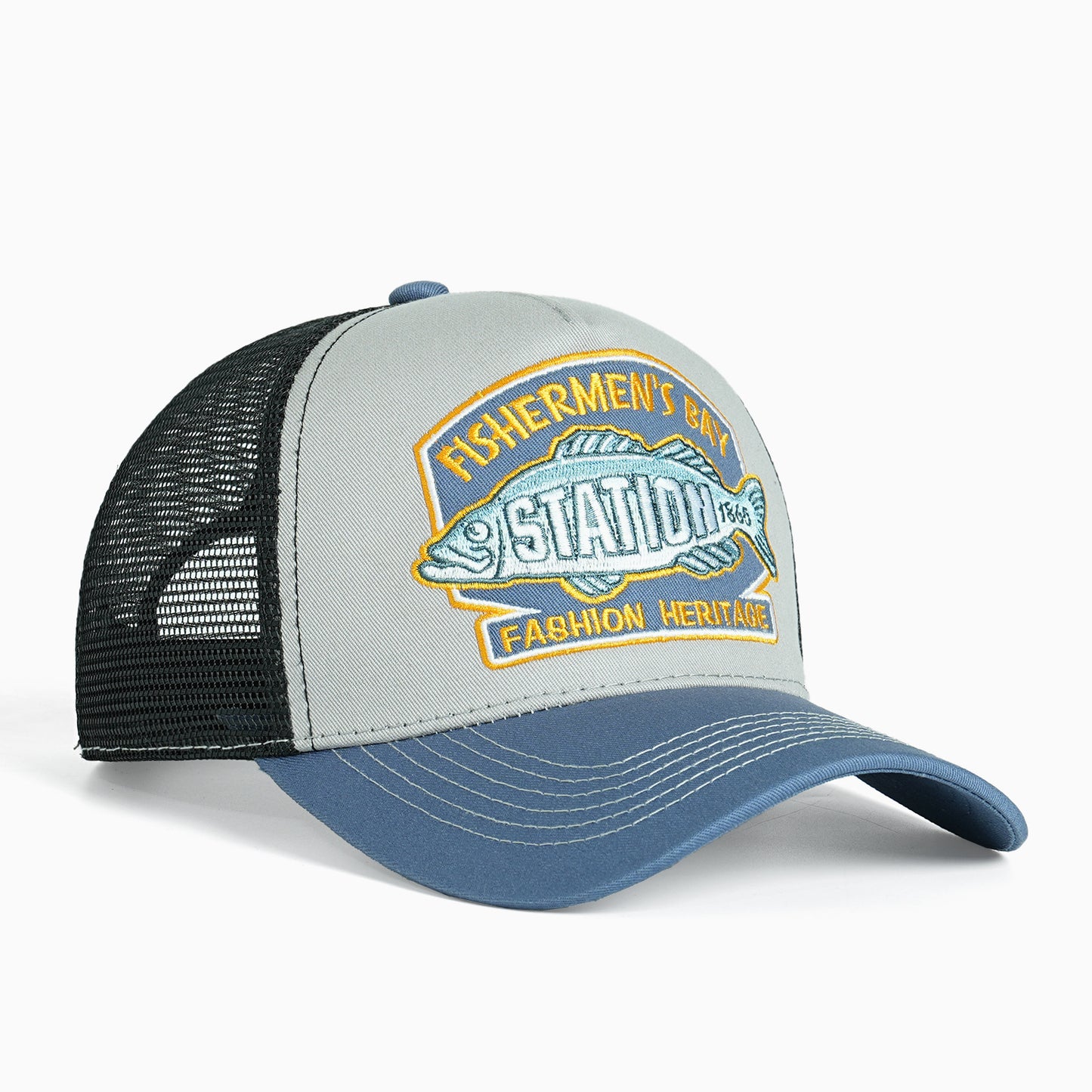 Damen Trucker Cap mit herausragendem Stickdesign Brehn
