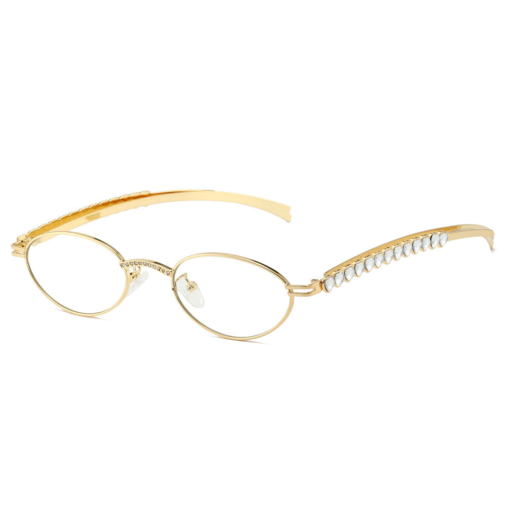 Elegante ovale Rahmenbrille Brehn