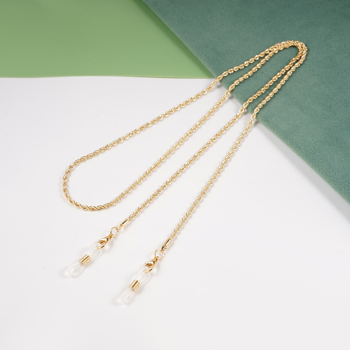 Gedrehte Kabel Brillenhalter Kette Brehn