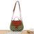 Handtasche mit Elegantem Lederdeckel und Geflochtenem Design Brehn