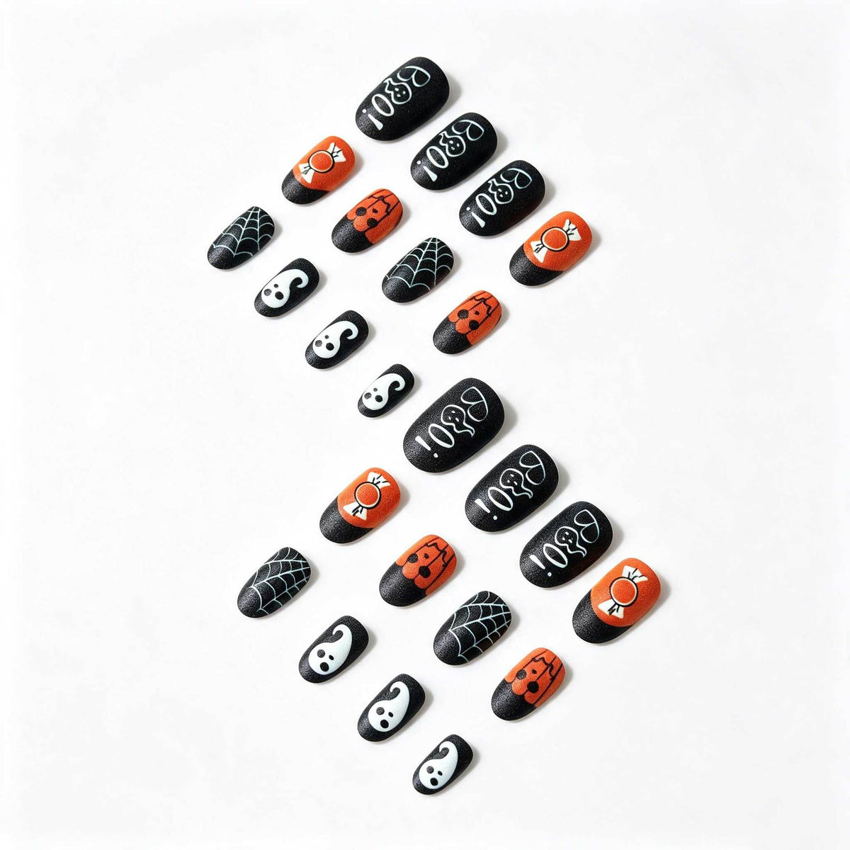 Kreatives Halloween-Themen Nagelkunstset