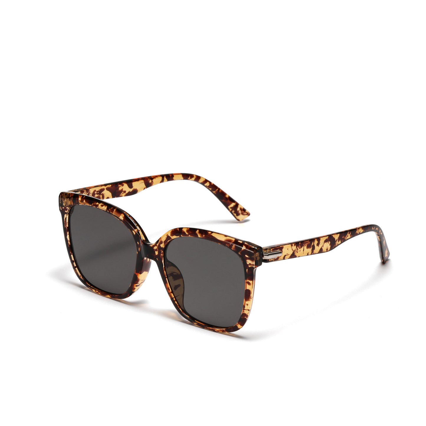 Damen stilvolle quadratische Sonnenbrille mit sanften Gläsern Brehn