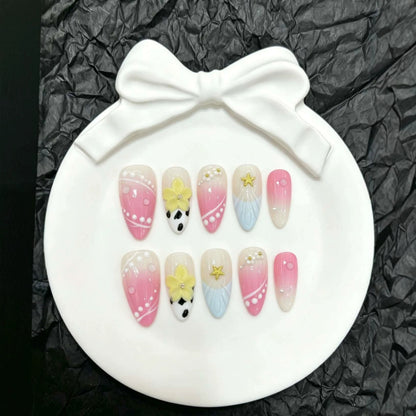 Künstlerisches Mode Press-On Nail Art Set