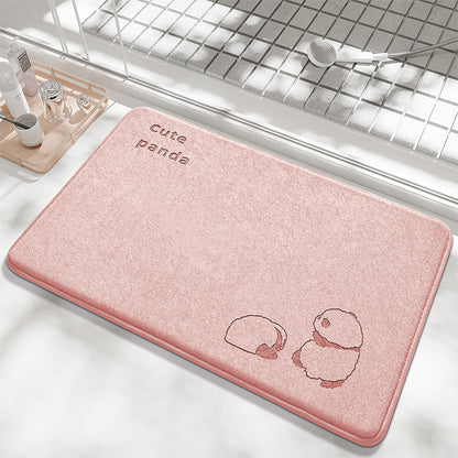Verspieltes Bunny Design Badematte Brehn
