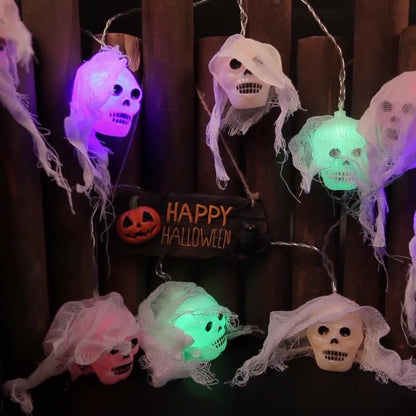 Halloween Dekorative Lichterkette Brehn