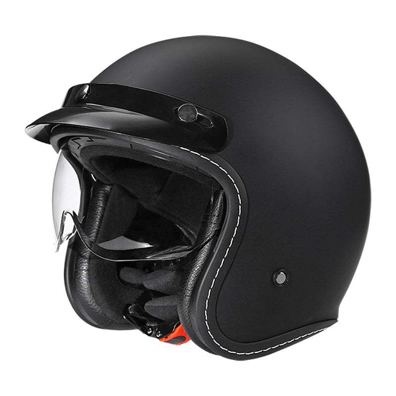 Stylischer Offene-Face Motorradhelm Brehn