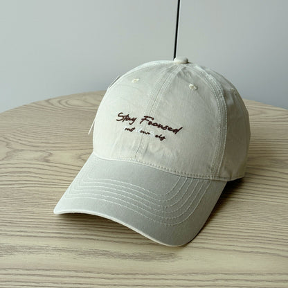 Herren Freizeit Baumwolle Gestickte Cap Brehn