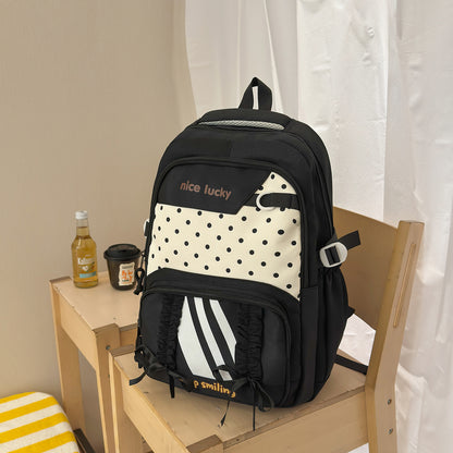 Stylischer multifunktionaler Rucksack mit niedlichen Charms Brehn