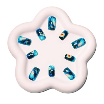 Galaxy-Themen-Nagelkunst Brehn