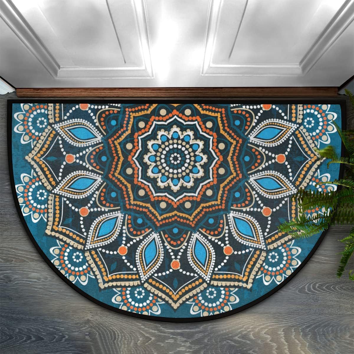Mandala-Muster dekorative Bereichsmatte