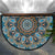Mandala-Muster dekorative Bereichsmatte