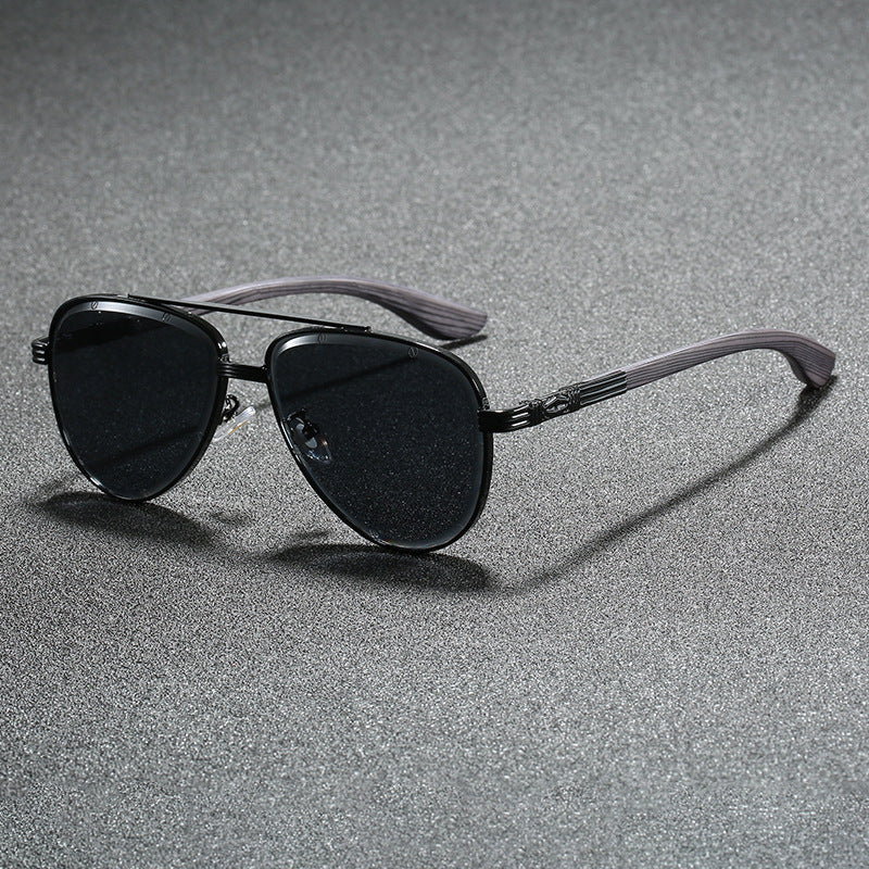 Damen modische Piloten-Sonnenbrille mit ergonomischem Design Brehn